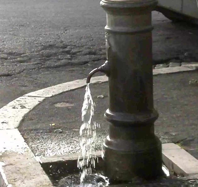 Comunicazione di potabilità dell'acqua della fontanella pubblica